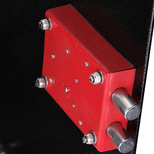 lqgpsx All Steel Safes, Lock Box Large Capacity Safety Electronic Security Steel Money Cash Home Office 2 Override Keys Cloth Wall Floor Mounted, Black 4