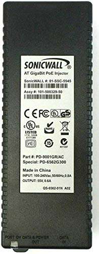 SonicWALL 01-SSC-0716 Poe Injector 2