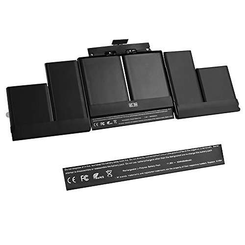 GWY-TECH New Laptop Battery for MacBook Pro 15 inch A1494 A1398 Retina [only for Late 2013 & Mid 2014] ME293 ME294 [11.26V 95Wh] 3