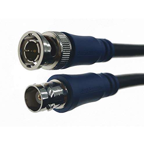 BNC Cable 50Feet BNC Male to Female Extension Connector Cable 75 Ohm HD Video Cable CCTV System of Video Security Camera DVR Monitoring System… 2