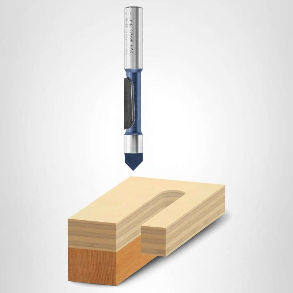 BOSCH 85246MB50-50 50 pc. 1/2 in. x 1-3/16 in. Carbide Tipped 1-Flute Pilot Panel Concave Bits 3