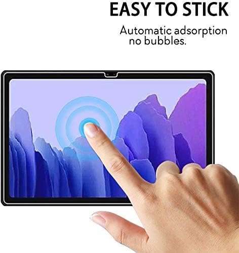 amazon basics Anti-Scratch & Smudge-Proof Premium Tempered Glass Screen Protector | Uncompromising Protection & Clarity | Samsung Tab A7 10.4 inch 2020 [SM-T500/T505/T507] 4