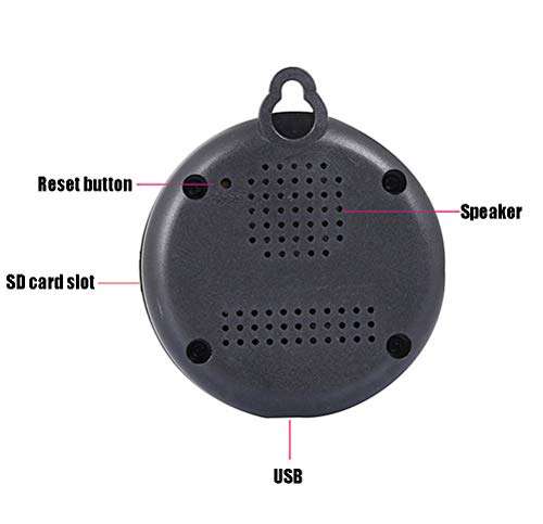 GAOJIAN Wireless 360░ Panoramic Camera Web Cameras Mobile Phone Intercom,Motion Detection?sd Storage 3