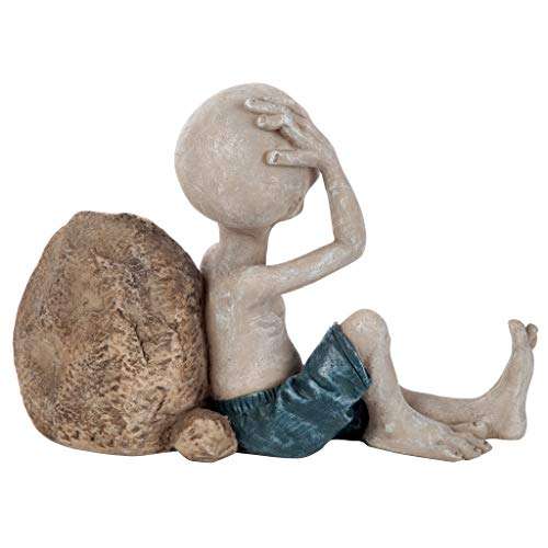 Design Toscano LY612243 Surfer Dude Out-of-This-World Alien Statue, Small-Chilling, Full Color 6