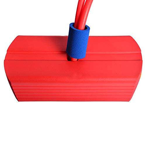 TORPSPORTS Foam Pogo Jumper,Fun and Safe Pogo Stick for Kids and Adults with Squeaky Sound Capacity for 250LBs (Red) 6