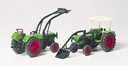 Preiser 17922 2 Deutz Farm Tractors 2