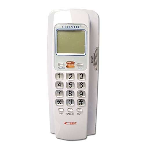 Praxon Landline Corded Telephone - Digital LCD Display Intercom Telephone - KX-T555 Caller ID Phone - Random Color 3