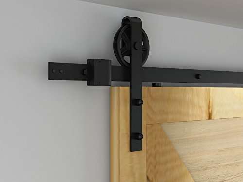 Designers Collection Flat Rail, Hook Strap, Rolling Door Hardware 4
