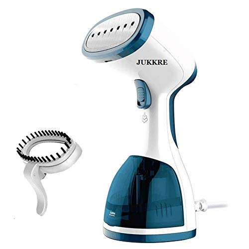 Jukkre 1200W Handheld Garment Steamer, Portable Home and Travel Steamers for Clothes with 260ml Removable Water Tank 2