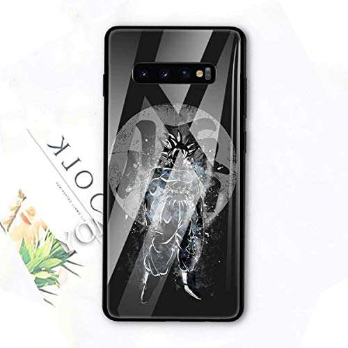 Anime Dragon Ball Z DBZ Glass Case for Samsung Galaxy S20 S10 5G S10e S9 S8 Plus Note 20 Ultra 10 9 5G Tempered Phone Coque Fundas Bag (4, Galaxy S8 Plus) 2