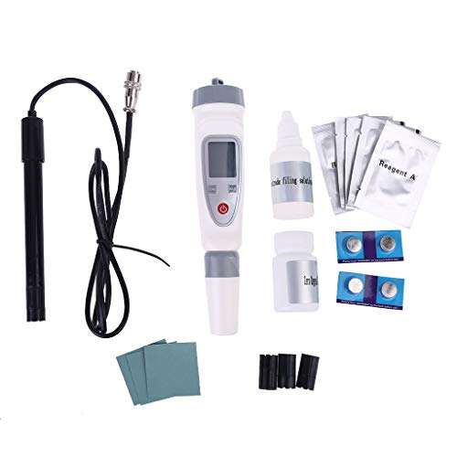 WANGFUFU Portable Pen-type Intelligent Dissolved Oxygen Meter LCD Display Tester for Aquaculture Analyzer 6