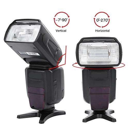 G1500 Flash Light,2.4G TTL 1/8000 Wireless TTL/M/Mult/ S1 / S2 / Master/Slave Flash Speedlite with Metal Hot Shoe for Sony Camera 5