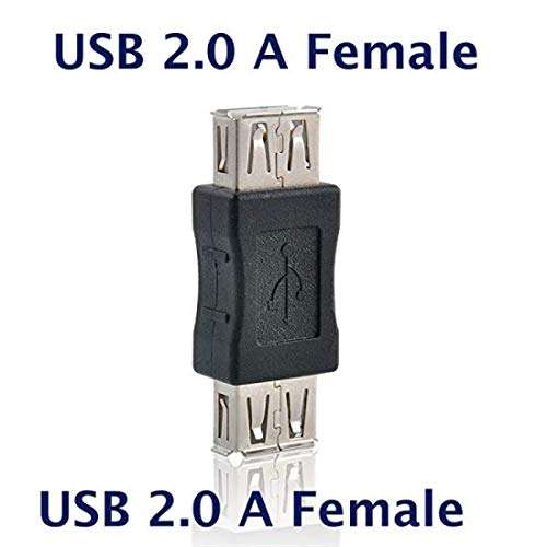 Diy Crafts 2x Usb 2 0 a Female to a Female Coupler Converter Adapter, 1, Coupler Converter Adapter (Multicolor) 4
