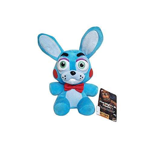New 18cm FNAF Five Nights at Freddy 4 Nightmare Bonnie Rabbit Stuffed Plush Toys Soft Animals Toy Doll Gifts for Children Kids 2