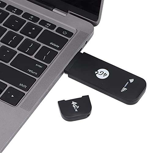 4G LTE USB Modem WiFi Dongle, Mini Portable USB 4G Wireless Network Smart Router for Tablet Laptop Notebook, 2 LED Status, Plug and play(EU Standard) 5