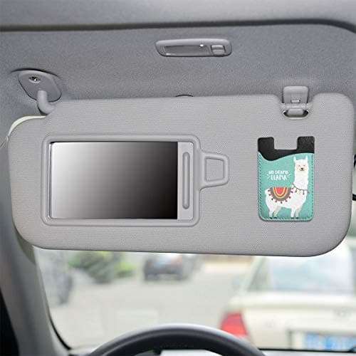 No Drama Llama Phone Card Holder, Stick-on ID Credit Card Wallet Phone Case Pouch Sleeve Pocket for iPhone, Android and All Smartphones 6