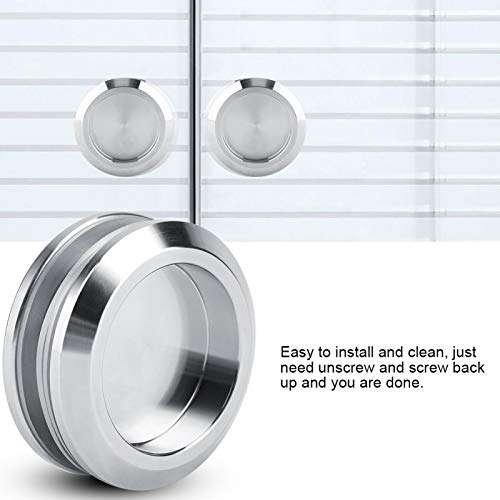 Meiyya Bathroom Pull Knob, 304 Stainless Steel Bathroom Pull Knob Door Knob, 58cm / 22.9inch for Shower Door 3