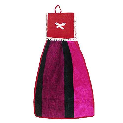 Kuber Industries Hanging Cotton 6 Pieces Cotton Washbasin Napkin/Hand Towel for Kitchen and Bathroom (Multi) 4