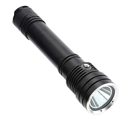 Powerful LED flashlight, illuminance Up to 2500 lm underwater diving light for lighting 5