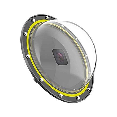 N-brand Transparent Camera Cover for Hero8 Diving Mask Dome Water Sunshade Underwater Impact Protection Bullet with Waterproof Case 2