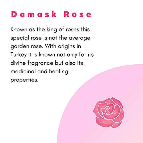Pahada Organic Damask Rose Water (Gulab Jal) - 400 ml | Steam Distilled | Made with Damask Roses | Comes with a mist spray bottle 6