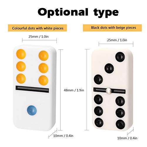 Roeam Dominoes Blocks Set Funny Dominoes Leisure Sports Goods for Kids The Elderly Board Games Recreational Travel Game Toys 3