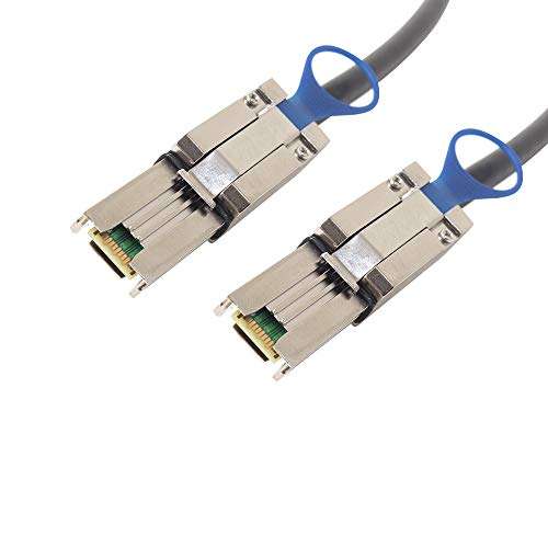 USECL External Mini SAS 26pin (SFF-8088) Male to Mini SAS 26 (SFF-8088) Male Cable, 3.3ft 5