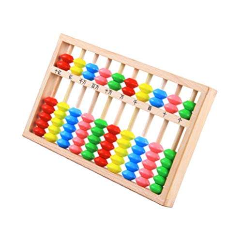 TOYANDONA Number Abacus Wooden Calculating Tool for Children Students Kids Early Education Supplies 6