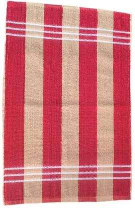 Nikyanka Super Absorbent Cotton Hand Towel Set of 4 Towels (14x21 Inch Multi Color) red Blue Brown Maroon 4