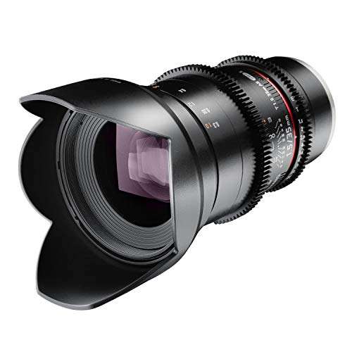 Samyang 35 mm T1.5 VDSLR II Manual Focus Video Lens for Nikon DSLR Camera 3