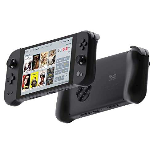 AYANEO Next Jet Black Ryzen Handheld Gaming PC; AMD Ryzen 7 - 5825U CPU; 16GB LPDDR4x RAM; 1TB NVMe SSD; 1280x800p H-IPS Touch Screen [AYA-NEO-NEXT-JB-16/1] 3