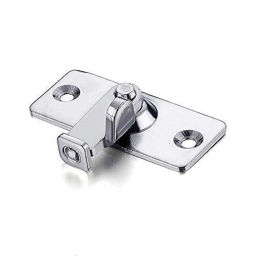 WjDmY Right Angle Lock 90 Degree Room Door Buckle Buckle Suitable for Bathroom Barn Door Sliding Door Buckle Bending Right Angle Door 4