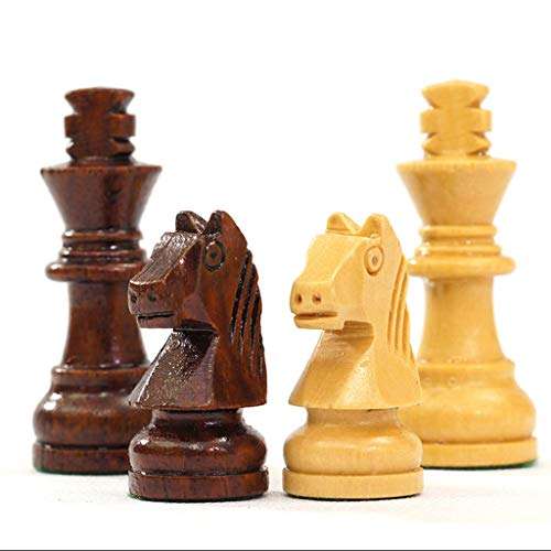 AVEO Magnetic Wooden Chess Set, Travel Portable Folding Chess Board Game Sets, Storage for Wood Pieces, Travel Game Toys Gift ( Size : 25cm ) 3