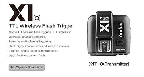 GODOX X1T-O TTL 1/8000s HSS 32 Channels 2.4G Flash Trigger Transmitter for Olympus 3