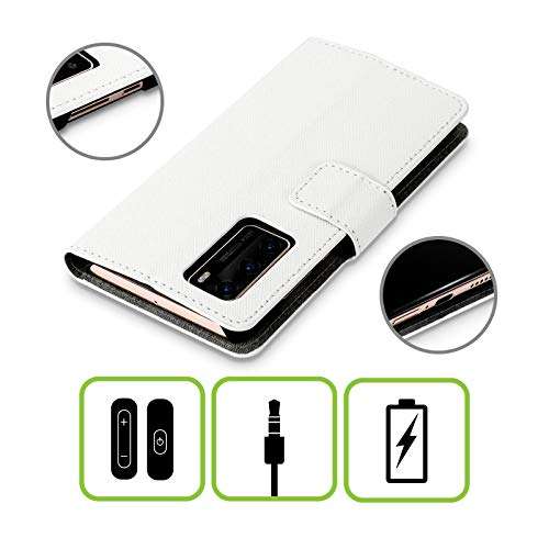 Head Case Designs Travel London Best Leather Book Wallet Case Cover Compatible with Huawei Nova 7 SE/P40 Lite 5G 3