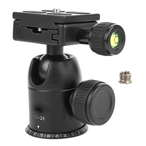 DAUERHAFT Spherical Ballhead with Rubber Anti-Skid Pad,for Shoot 2