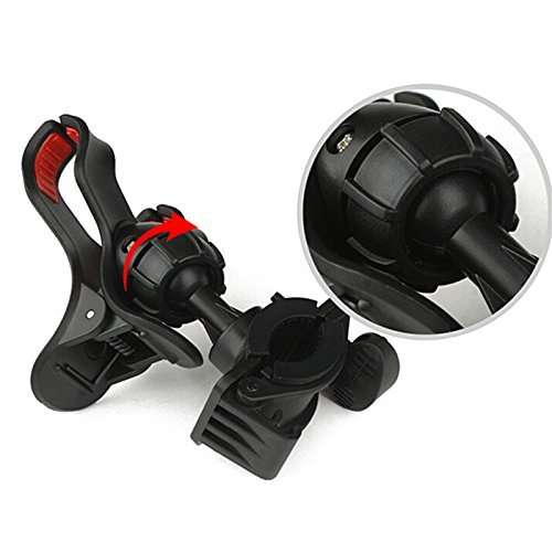 CQLEK® Best Bike Mobile Holder for Motorcycle Mobile Mount & Stand 360 Rotation for All Bike Handle Grip 6