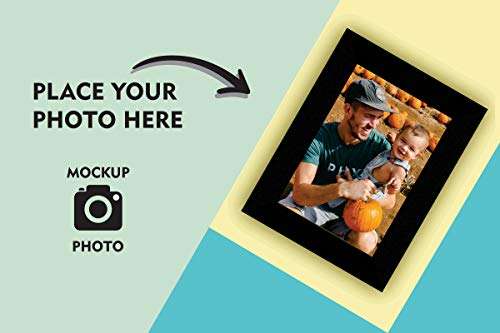 E Deals Set of 8 Collage Synthetic Framed with Acrylic Glass - self Installationá(5X7,4X6) Inches Photo Frames PF-197 3