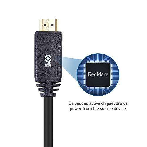 Cable Matters Active HDMI Cable with Signal Booster 10m / 33ft - Supports 18Gbps HDMI 2.0, HDR High Dynamic Range, HDCP 2.2, 24 Bit RGB, YCBCR 4:4:4 Format 5