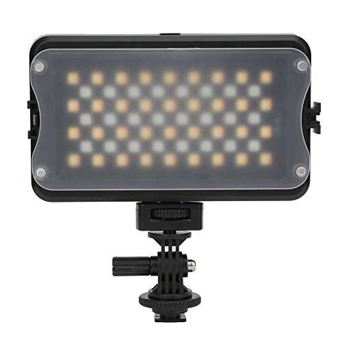 Ladieshow VILTROX RB10 RGB Colorful LED Video Light 2500-8500K Color Temperature Dimmable Photography Lamp Portable Camera Photo Light Panel for DSLR Camera Camcorder 5