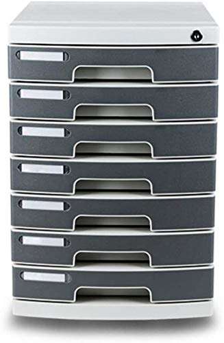 Lamyanran Desk Organization and Storage File Office Supplies Stationery Storage Box A4 Multi-Layer Storage Cabinet Drawer Cabinet 2