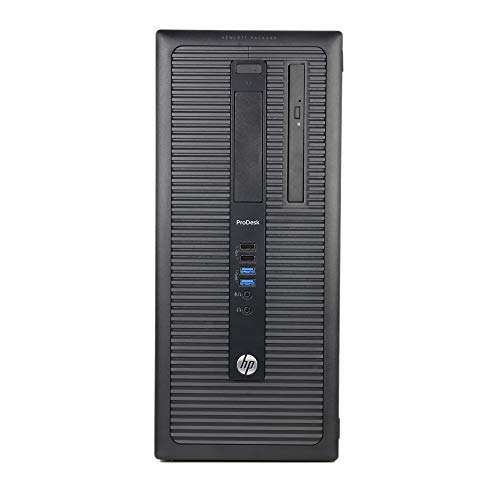 HP ProDesk 600 G1-T, Core i7-4770 3.4GHz, 16GB RAM, 2TB Hard Drive, DVDRW, Windows 10 Pro 64Bit (Renewed) 3