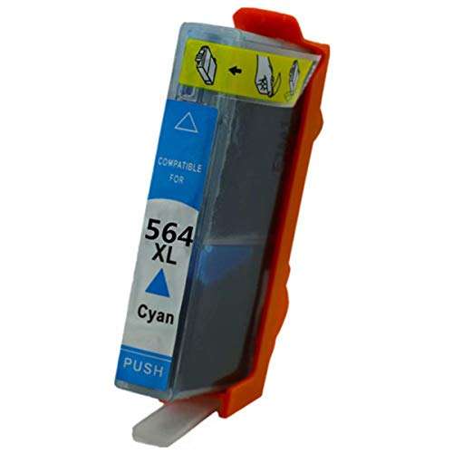 No-name 4 Color Compatible Ink Cartridge Replacement for HP 564XL 564 XL HP564 HP564XL Deskjet 3070A 3520 3522 3524 Officejet 4620 Inkjet Printer (4 Black 2 Cyan 2 Magenta 2 Yellow, 10 Pack) 4