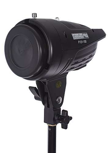 StudioPRO Double 300W/s Monolight Flash Photography Photo Studio Strobe Light Two 150W/s Monolights with Umbrella Equipment Bag Kit 3