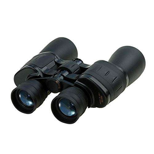 Portable High Power 20X50 Binoculars with HD Lens for Birdwatching, Hunting, Sightseeing, Watching Sports Events and Concerts, Black, Waterproof 6