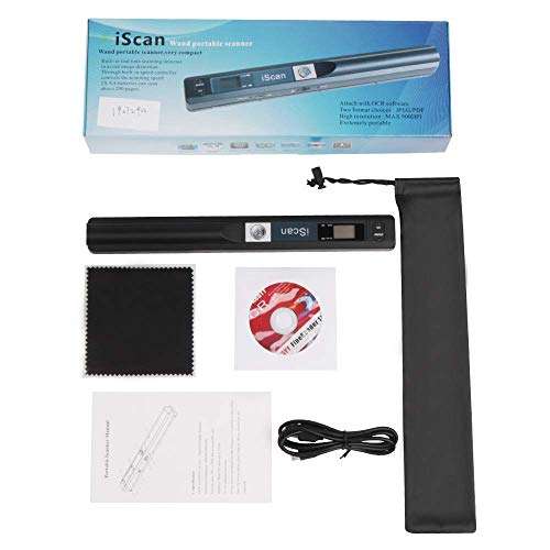 Portable Scanner iSCAN 900 DPI A4 Document Scanner Handheld for Business, with 16G SD Card 5
