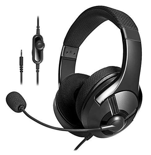 Amazonbasics Wired On Ear Gaming Headphones With Mic (Black) 2