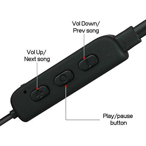 ShopMagics Wireless Bluetooth Headphones Earphones for Micromax Bolt A40 Earphone Bluetooth Wireless Neckband Flexible In-Ear Headphones Headset With Mic, Extra Deep Bass Hands-Free Call/Music, Sports Earbuds, Sweatproof (JMD7, Multi) 5