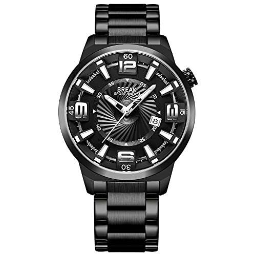 BREAK Grenade Series Analogue Black Dial Creative Quartz Men's Watch 2
