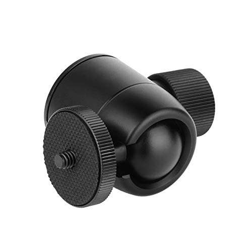 guizhoujiufu Camera Accessories 30mm / 24mm / 19mm Mini Ball Head Tripod Ballhead for Mobile Phone Smartphone DSLR Camera with 1/4" to 3/8" Adapter (Color : C19 Red) 4